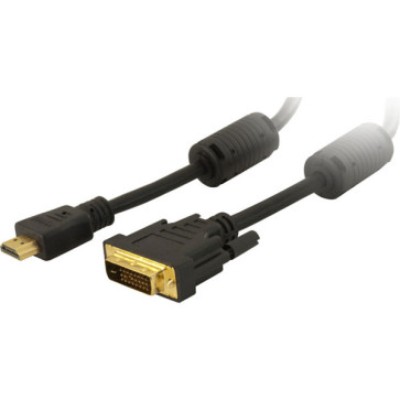 HDMI to DVI-D Male Cable 1.8m