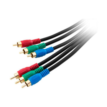 Component Video 3 RCA to 3 RCA Cable 15m