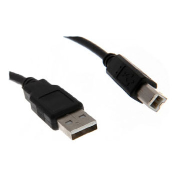 2m USB Printer Cable 2.0 Type A Male to B Male Canon Brother HP Dell Sony