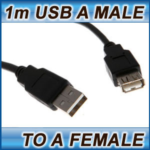 1m USB Extension Cable 3.0 Standard Type A Male to Type A Female Cord Lead