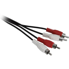 2 RCA Male to 2 RCA Male Audio Cable 1m