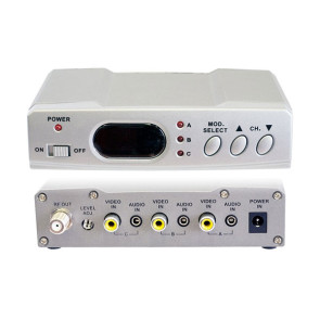 Pro2 AV 3 Input RF Modulator with Gain Control RFMX3