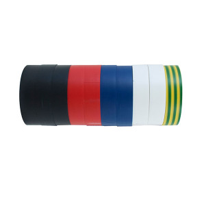 Cabac InsulationTape Rainbow Pack of 10 ITRP