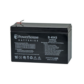Powerhouse 12v 9Ah Sealed Lead Acid (SLA) Battery 6.3mm/F2