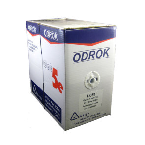 Odrok LC52 CAT5E LAN Cable Grey 305m Pull Pack