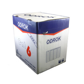 Odrok LC63 CAT6 LAN Cable Yellow 305m Pull Pack