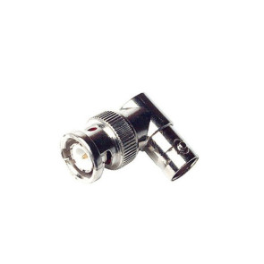 BNC Male to BNC Female Right Angle Adapter - 100 Pack
