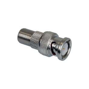 BNC Male to F Type Female Adapter - 10 Pack