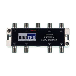 Digitek 8 Way F Type TV Antenna Splitter 5-1000Mhz 1LPP