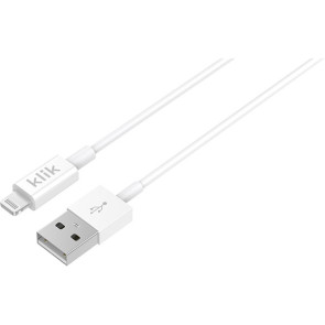 Klik Apple Lightning to USB Sync/Charge Cable 1.2m White 10 Pack KL12WH10