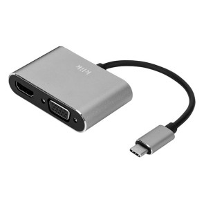 Klik USB-C to HDMI and VGA Adapter KCHVAD