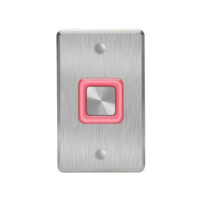 Rosslare Digital Piezo REX Switch with Text 'Push to Exit' EX07E0
