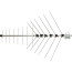 Digitek Metropolitan Folding Log Periodic UHF/VHF Antenna 01ACLP34F/POLY
