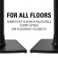 Sanus Wireless Speaker Stands designed for Sonos ONE, PLAY:1 and PLAY:3 Black Pair - WSS22-B2