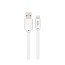 Klik Apple Lightning to USB Sync/Charge Flat Cable 25cm White KL25WH